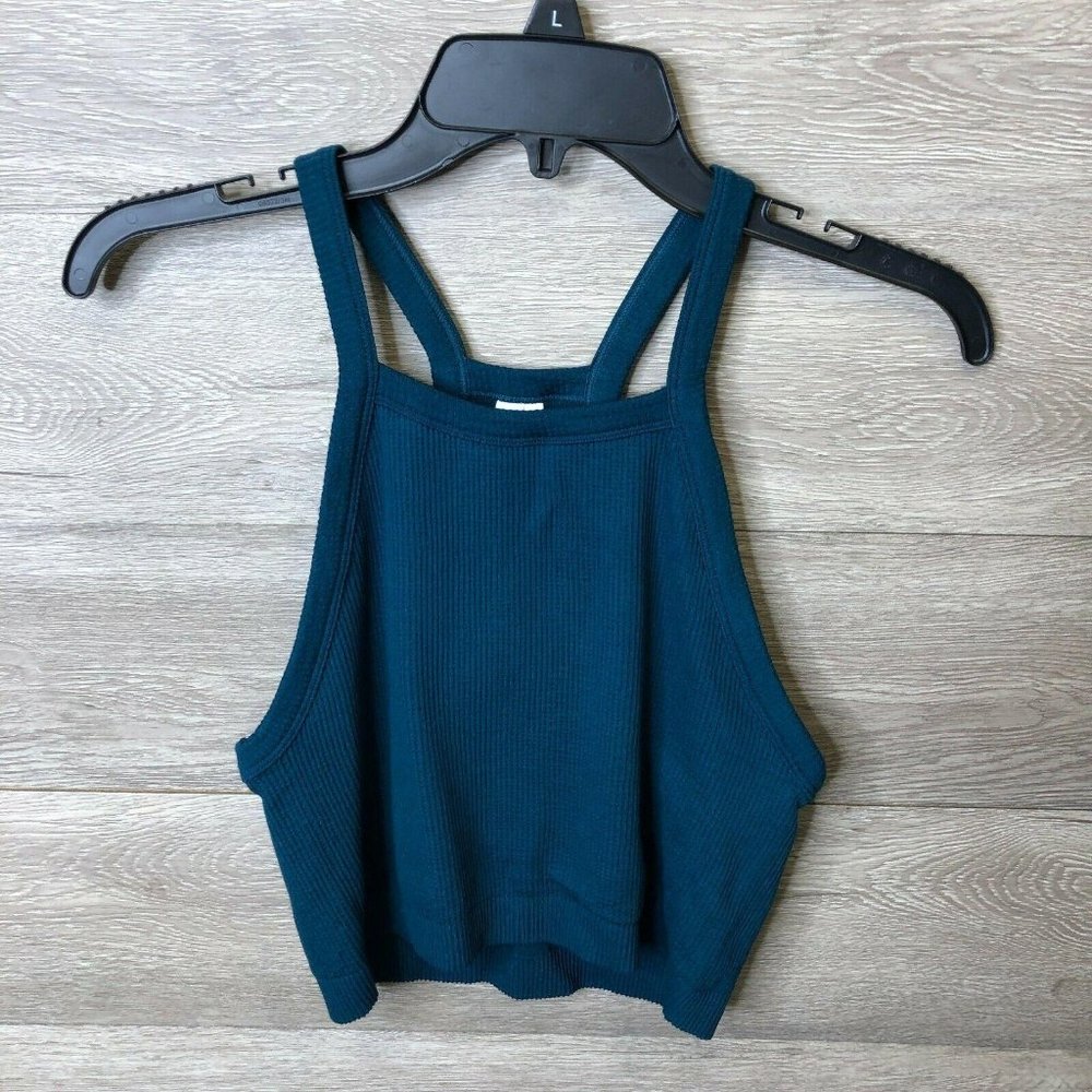 Fabletics Womens XL 12/14 Dawn Seamless Bra Blue